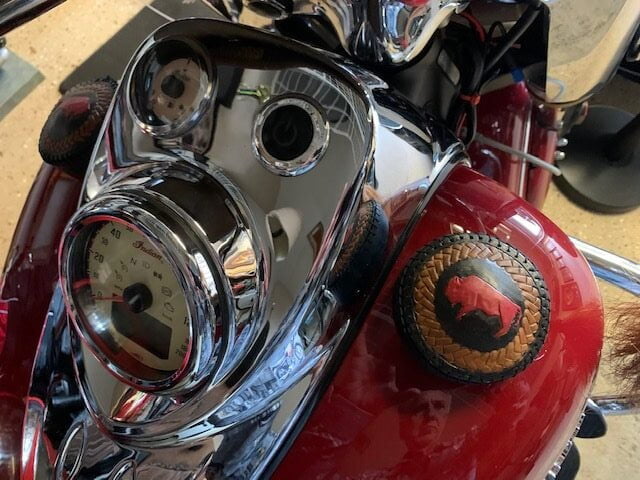 Indian motorcycle deals gas cap covers